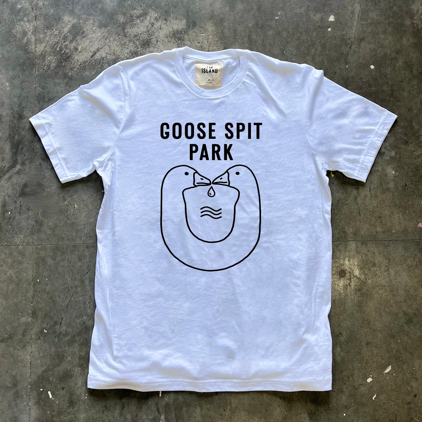 GOOSE SPIT PARK  essential island tee