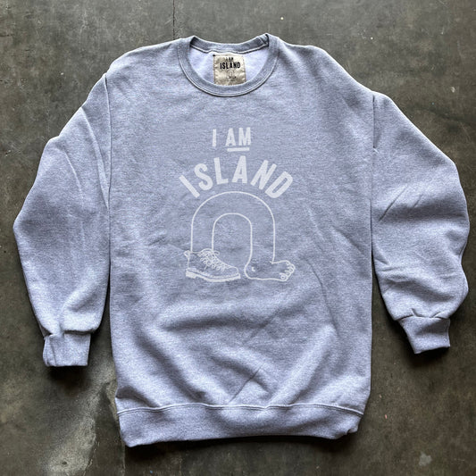 I AM ISLAND  rowboat sweatshirt